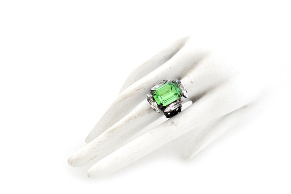 DYNASTY PANTHER PERIDOT RING