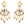 Load image into Gallery viewer, COCO LUMIERE DYNASTY EARRINGS
