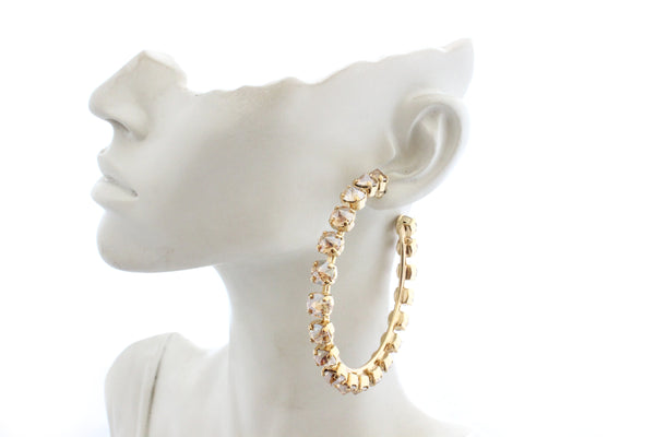 GOLDEN SPIKE HOOPS