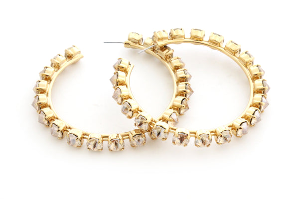 GOLDEN SPIKE HOOPS