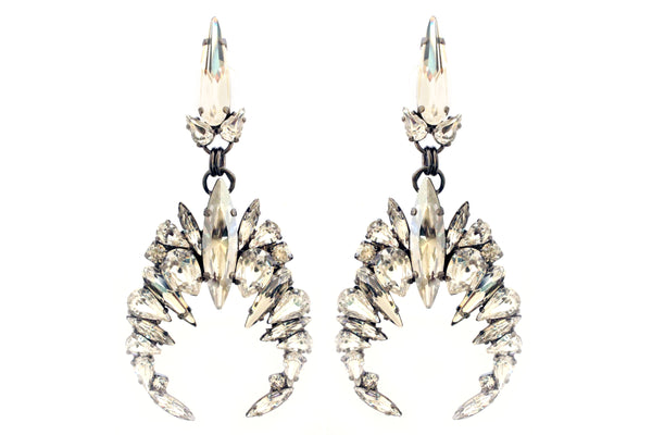 TRIBALISM TUSK DROP EARRINGS