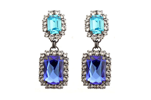 Dynasty Tiffany Sapphire Earrings