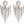 Load image into Gallery viewer, Dynasty Bianca Crystal Waterfall Earrings
