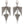 Load image into Gallery viewer, DYNASTY KNIGHT CHANDELIER EARRINGS
