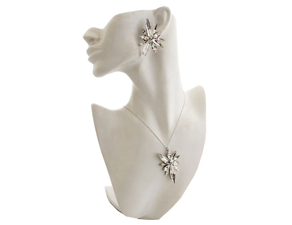 ASTERI LARGE CRYSTAL STAR EARRINGS