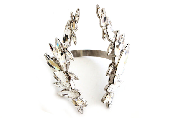 CRYSTAL ANGEL WING CUFF