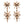 Load image into Gallery viewer, DESERT ROSE BUTTERFLY EARRINGS
