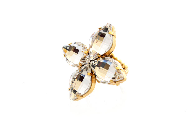 FLORENTINE CRYSTAL RING