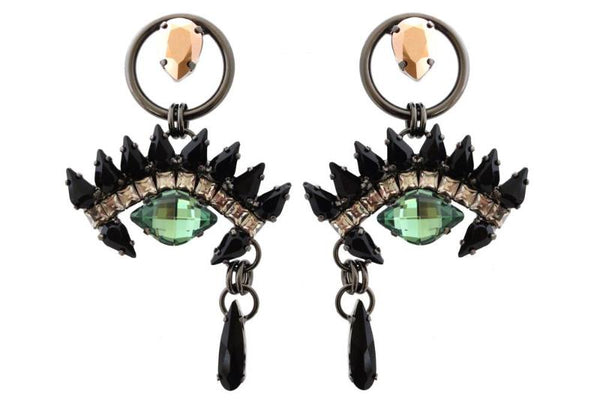 ILLUMINATION GREEN EYES EARRINGS