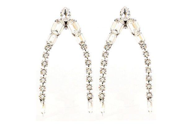 VICTORIA CRYSTAL EARRINGS