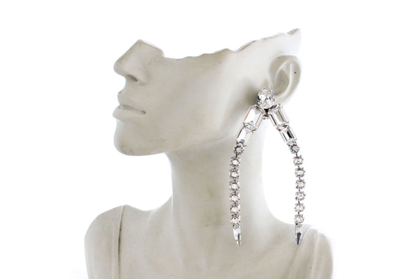 VICTORIA CRYSTAL EARRINGS