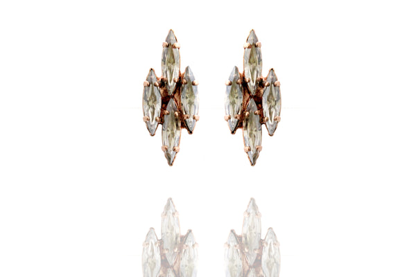 CRYSTAL ORA STUDS