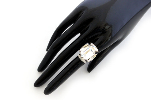 DYNASTY PANTHER CRYSTAL RING