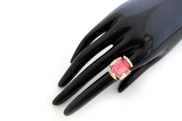 DYNASTY PANTHER ROSE RING