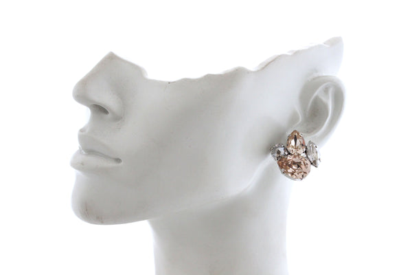 SILK FLORENCE STUDS