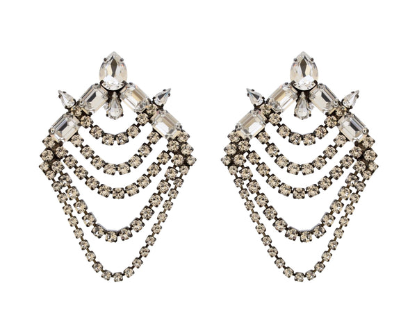 MUSE DYNASTY VALENCIA CRYSTAL EARRINGS