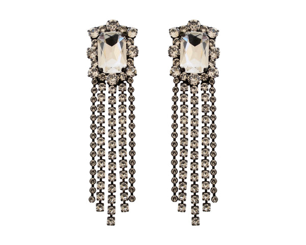 MUSE DYNASTY DIANA CRYSTAL EARRINGS