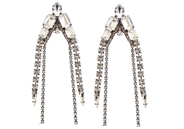 DYNASTY CRYSTAL VICTORY EARRINGS