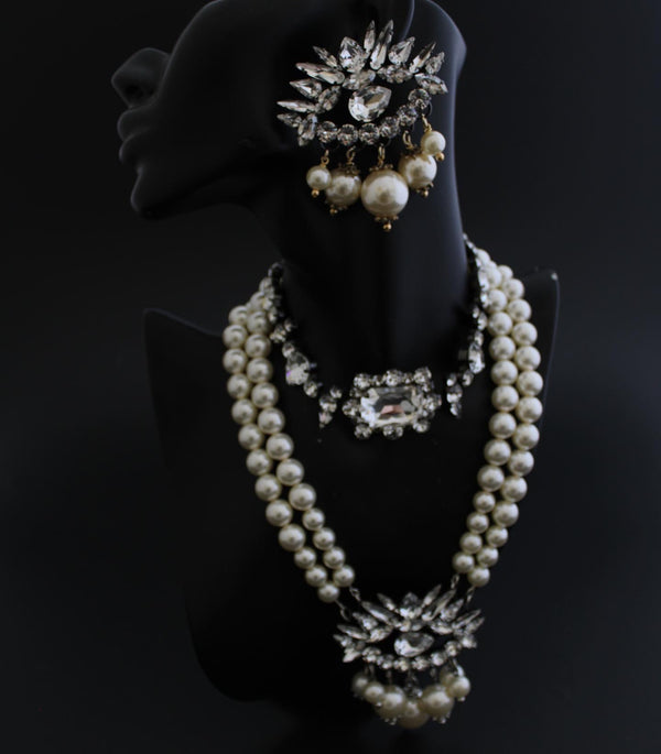 LUMIERE EYE PEARL NECKLACE