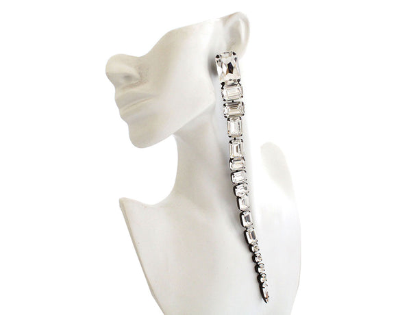 DYNASTY SERPENTINE CRYSTAL EARRINGS